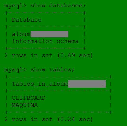 Malware stored in Google Sites sends data to the MySQL server Picture 5