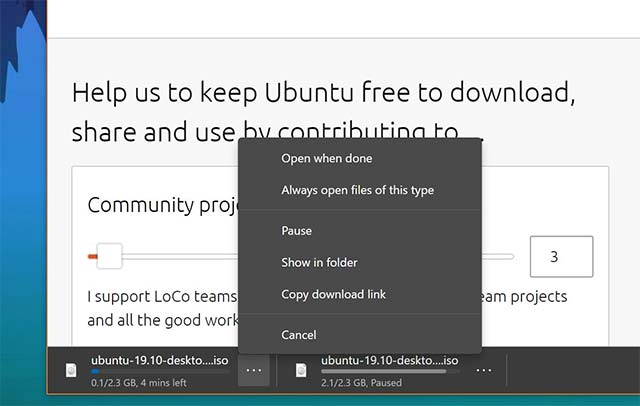 Manage download activity in Edge Chromium more effectively with the following notes Picture 1