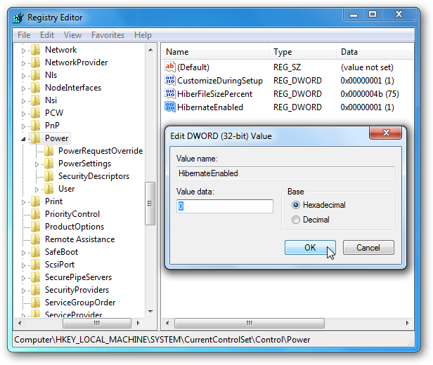 Manage Hibernate Mode in Windows 7 Picture 8