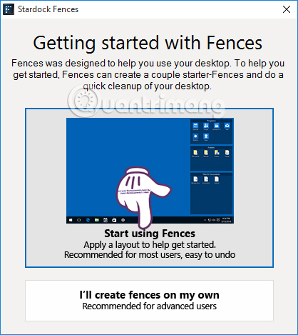 Manage more compact Desktop monitors with Fences Picture 8