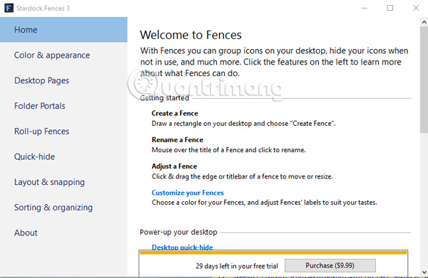 Manage more compact Desktop monitors with Fences Picture 9