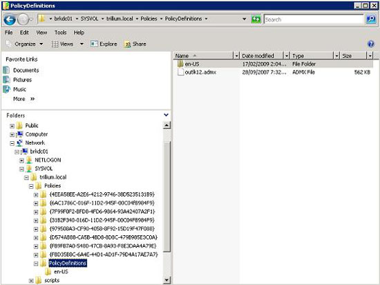 Manage Outlook 2007 through Group Policies - Part 1 Picture 3