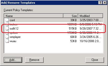 Manage Outlook 2007 through Group Policies - Part 1 Picture 6
