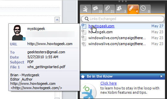 Manage Outlook mail more efficiently with Xobni Plus Picture 11