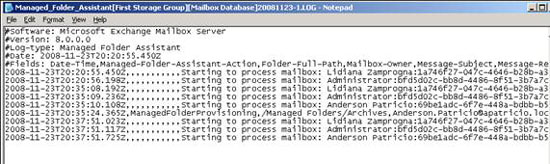 Manage the Exchange Server 2007 log files - Part 3 Picture 3