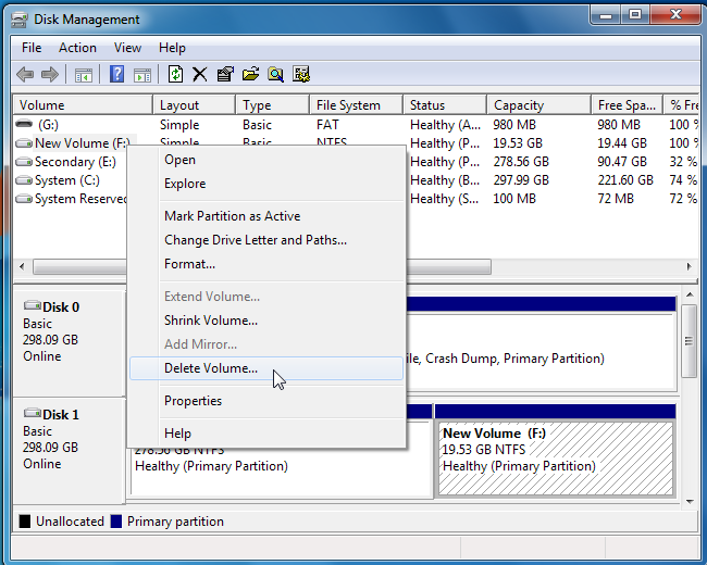 Manage Windows hard drive partitions without software - TipsMake.com