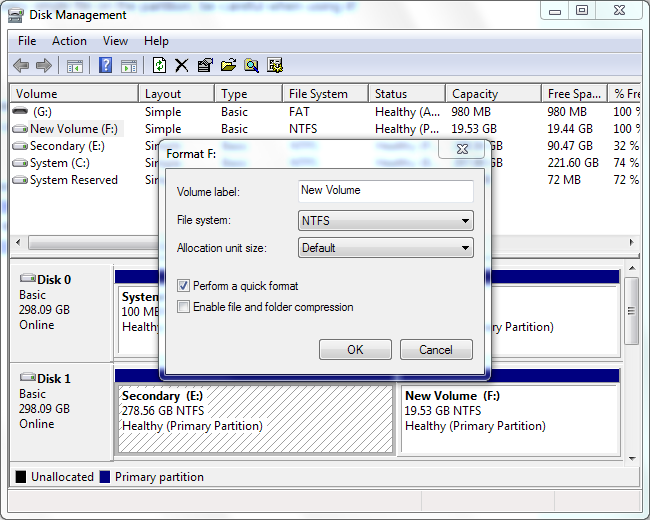 Manage Windows hard drive partitions without software Picture 9