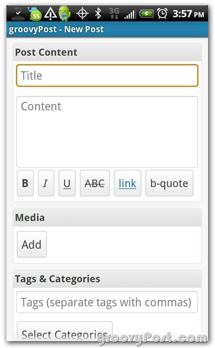 Manage WordPress from Android device Picture 14