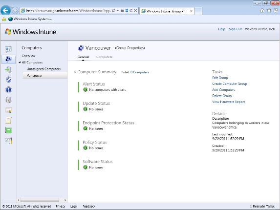 Managing computers with Windows Intune - Part 3: Managing computers and upgrading Picture 11