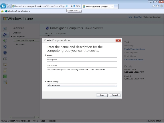 Managing computers with Windows Intune - Part 3: Managing computers and upgrading Picture 16