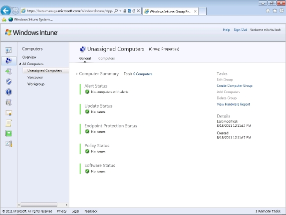 Managing computers with Windows Intune - Part 3: Managing computers and upgrading Picture 18