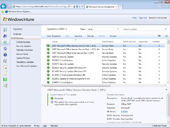 Managing computers with Windows Intune - Part 3: Managing computers and upgrading Picture 20
