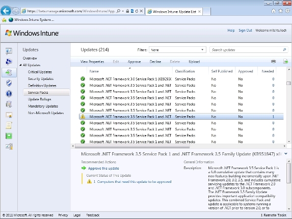 Managing computers with Windows Intune - Part 3: Managing computers and upgrading Picture 21