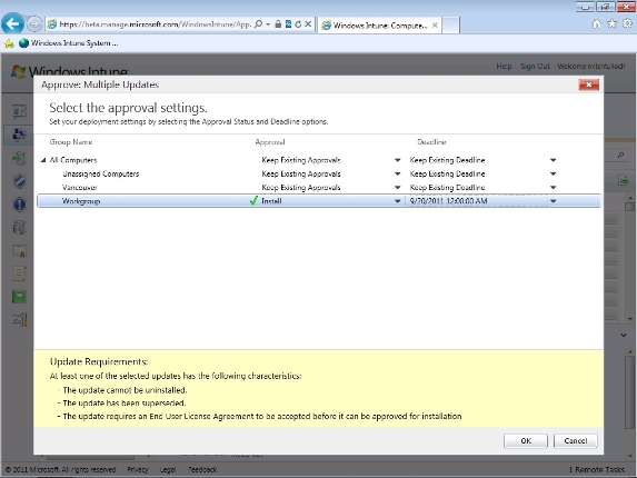 Managing computers with Windows Intune - Part 3: Managing computers and upgrading Picture 32