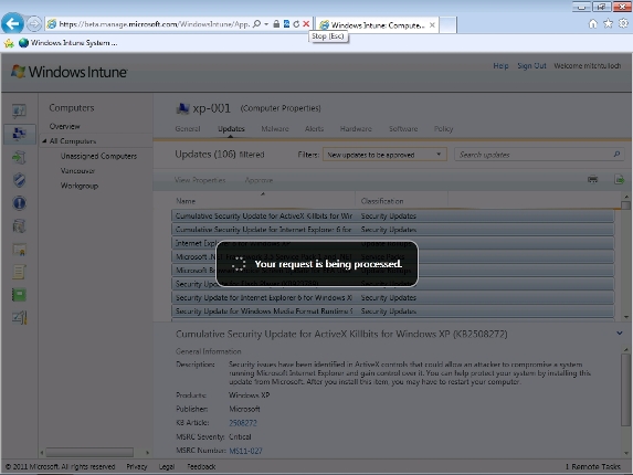 Managing computers with Windows Intune - Part 3: Managing computers and upgrading Picture 34