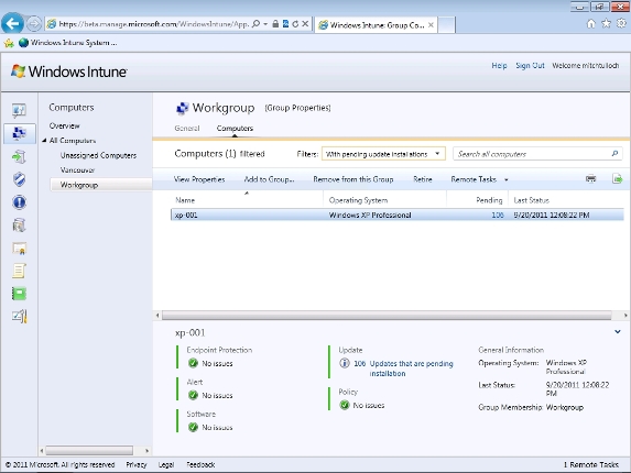Managing computers with Windows Intune - Part 3: Managing computers and upgrading Picture 36
