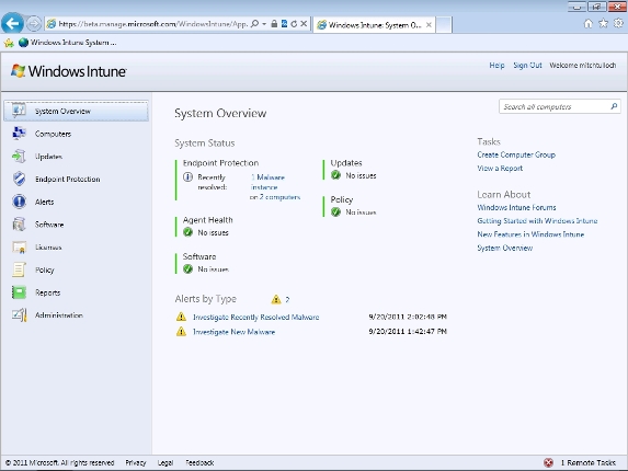 Managing computers with Windows Intune - Part 3: Managing computers and upgrading Picture 38