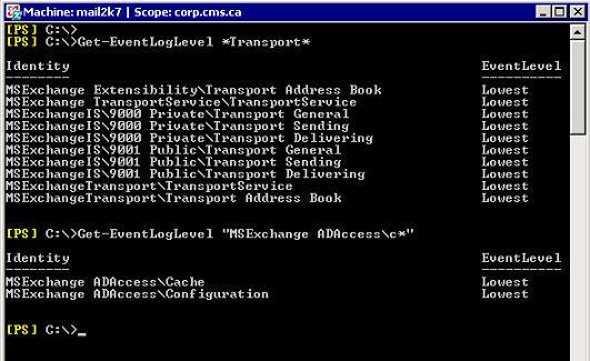 Managing log files of Exchange Server 2007 - Part 1 Picture 5