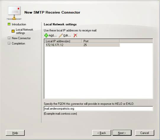 Managing Receive Connector - Part 1 Picture 3