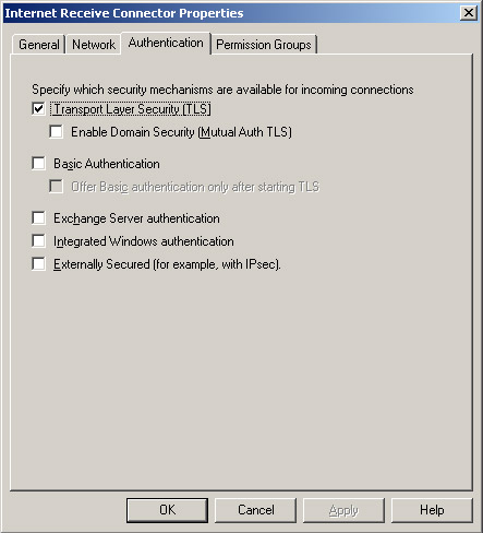 Managing Receive Connector - Part 3 Picture 6