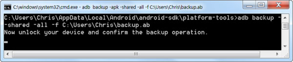 Manual backup and data recovery on Android devices Picture 8