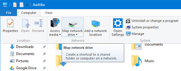 Map OneDrive as a network drive in Windows 10 Picture 2