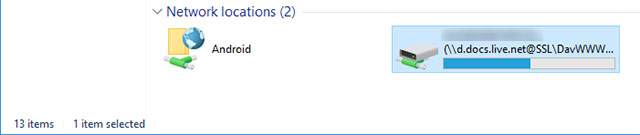 Map OneDrive as a network drive in Windows 10 Picture 5