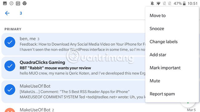 Master the new mobile Gmail application with these 10 useful tips Picture 11