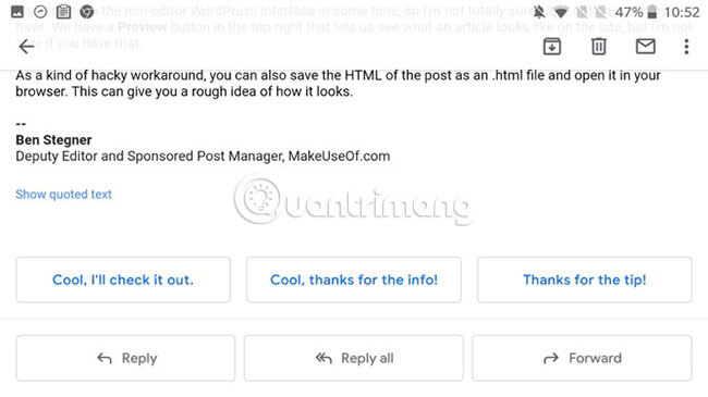 Master the new mobile Gmail application with these 10 useful tips Picture 13