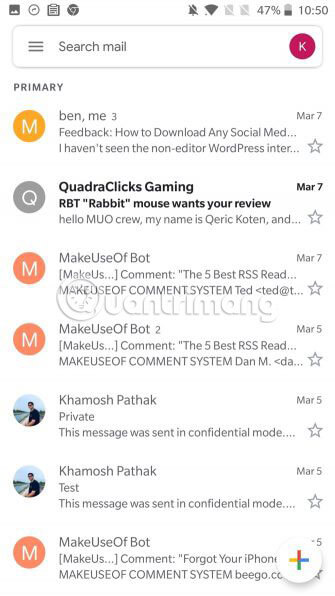 Master the new mobile Gmail application with these 10 useful tips Picture 4