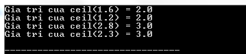 Math H In C