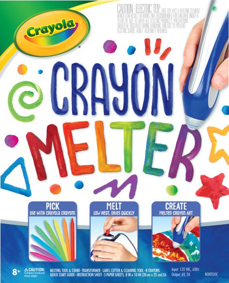 Melted crayons can write on every surface of Crayola: new parents nightmare? Picture 2