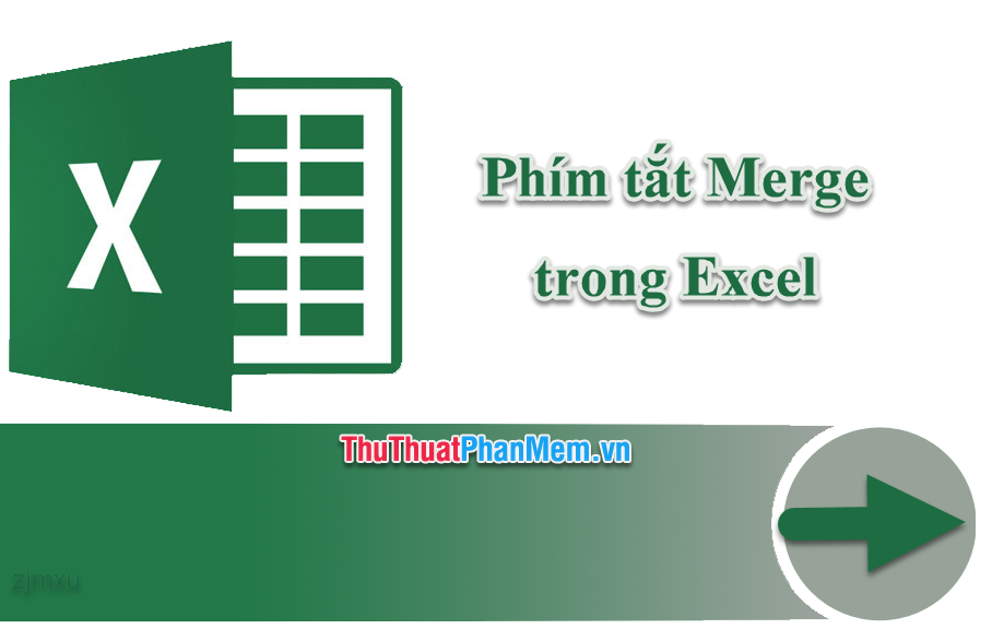 Merge keyboard shortcuts in Excel Picture 1