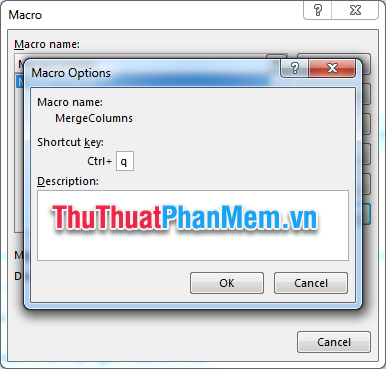 Merge keyboard shortcuts in Excel Picture 11