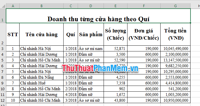 Merge keyboard shortcuts in Excel Picture 6