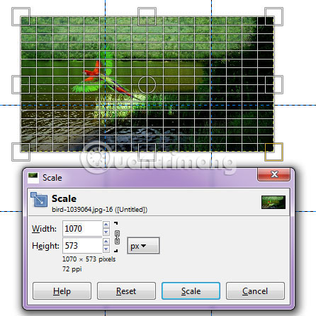 Merge multiple photos into one common frame using GIMP Picture 4