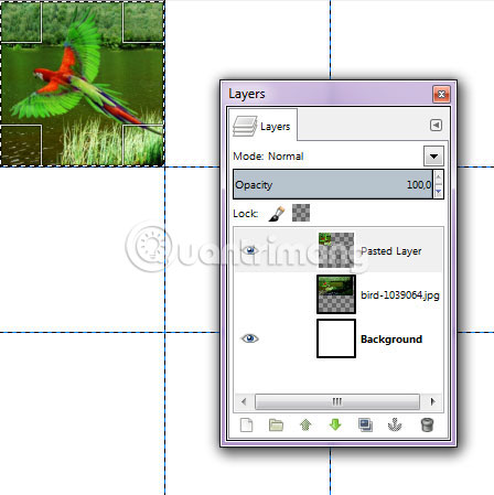 Merge multiple photos into one common frame using GIMP Picture 6