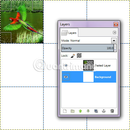 Merge multiple photos into one common frame using GIMP Picture 7