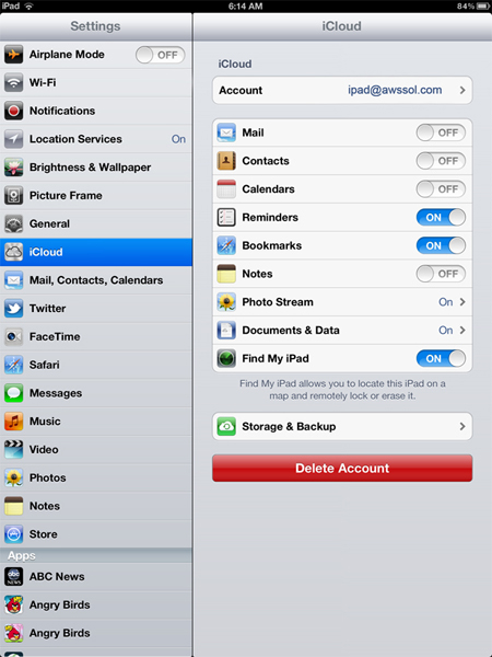 Methods for data backup on iPad Picture 4