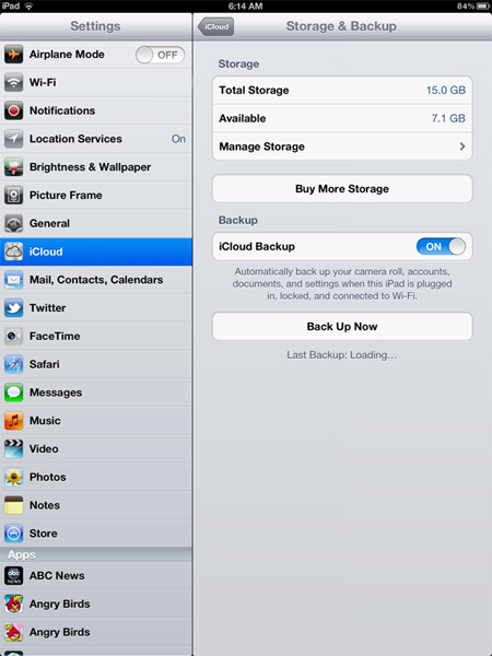 Methods for data backup on iPad Picture 5