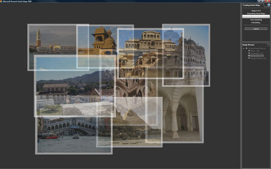 Microsoft AutoCollage: art of mixing images Picture 4