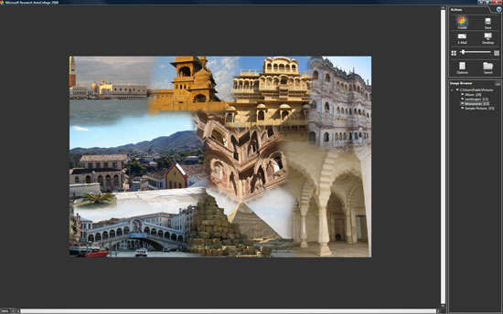 Microsoft AutoCollage: art of mixing images Picture 5