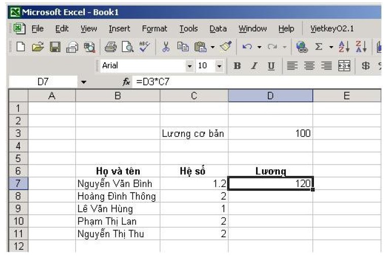 Microsoft Excel Test P9