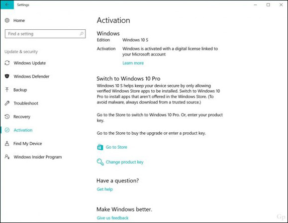 Microsoft facilitates users to install Windows 10 S version Picture 2