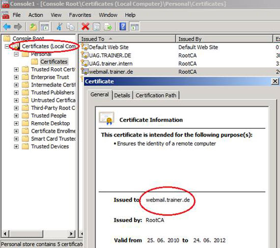 Microsoft Forefront TMG - Publish RD Web Access using RD Gateway (Part 2) Picture 1