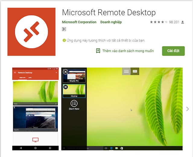 Microsoft has patched the critical vulnerability on Android Remote Desktop application Picture 4