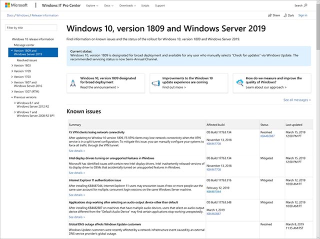 Picture 5 of Microsoft is redesigning Windows 10 Update, improving the user experience