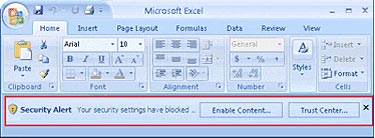 Microsoft Office 2007: Preventing dangerous content and phishing scams Picture 4