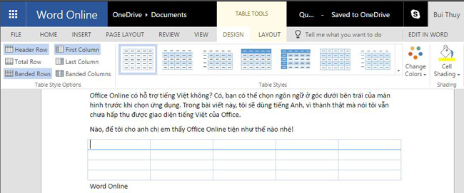 Microsoft Office Online: Free, full of essential features, latest version, everywhere use, no loss of files, what are you waiting for without trying? Picture 7