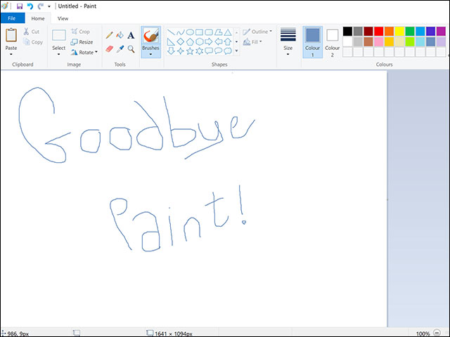Microsoft prepares to death Paint after 32 years of existence Picture 1